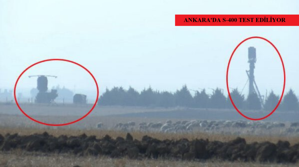 S-400 SAVAŞ UÇAKLARI İLE TEST EDİLDİ