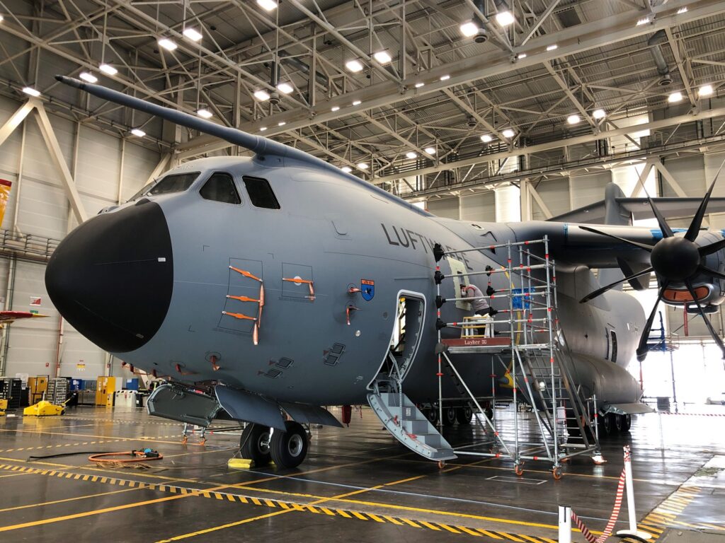 TUSAŞ A400M’lere Füzelere Karşı “Yönlendirilmiş Kızılötesi Karşı Tedbir” Sistemi Entegre Etti