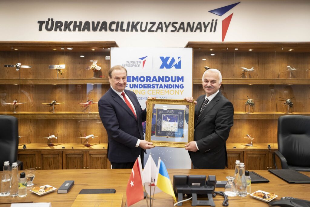 TUSAŞ ile Ukrayna Havacılık Üniversitesi Arasında İş Birliği Anlaşması