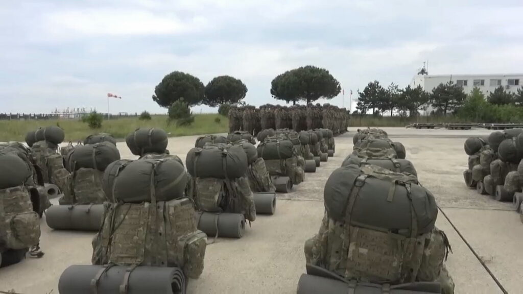 Kosova’ya ve NATO’ya Katkı Sağlayan Komando Taburu Türkiye’ye İntikale Başladı