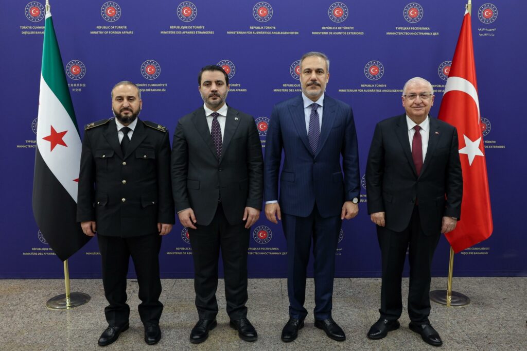 Güler, Fidan, Kalın, Şeybani, Ebu Kasra ve Enes Hattab Suriye’nin Geleceğini Ele Aldı