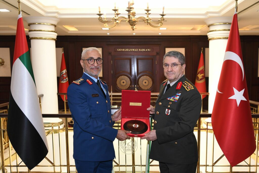 Birleşik Arap Emirlikleri Genelkurmay Başkanı Ankara’da