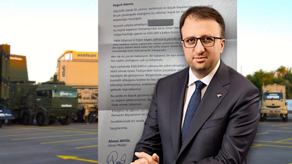 AKYOL: “Bizler ASELSAN’da Sadece Teknoloji Üretmiyoruz. Evlatlarımızın Daha Güvenli Bir Ülkede Büyümesi için Bir Gelecek İnşa Ediyoruz!”