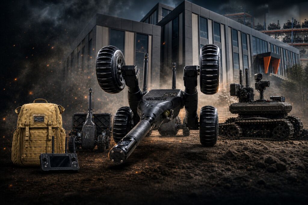 Türkiye’de İlk Yerli ve Millî Bomba İmha Robotunu Üreten Elektroland Defence, Tamamı Sahada Olan ve Biri Yeni Pek Çok Ürünüyle SAHA 2026’da